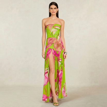 Zulvora Flattering Slit Dress – Turn Heads Instantly